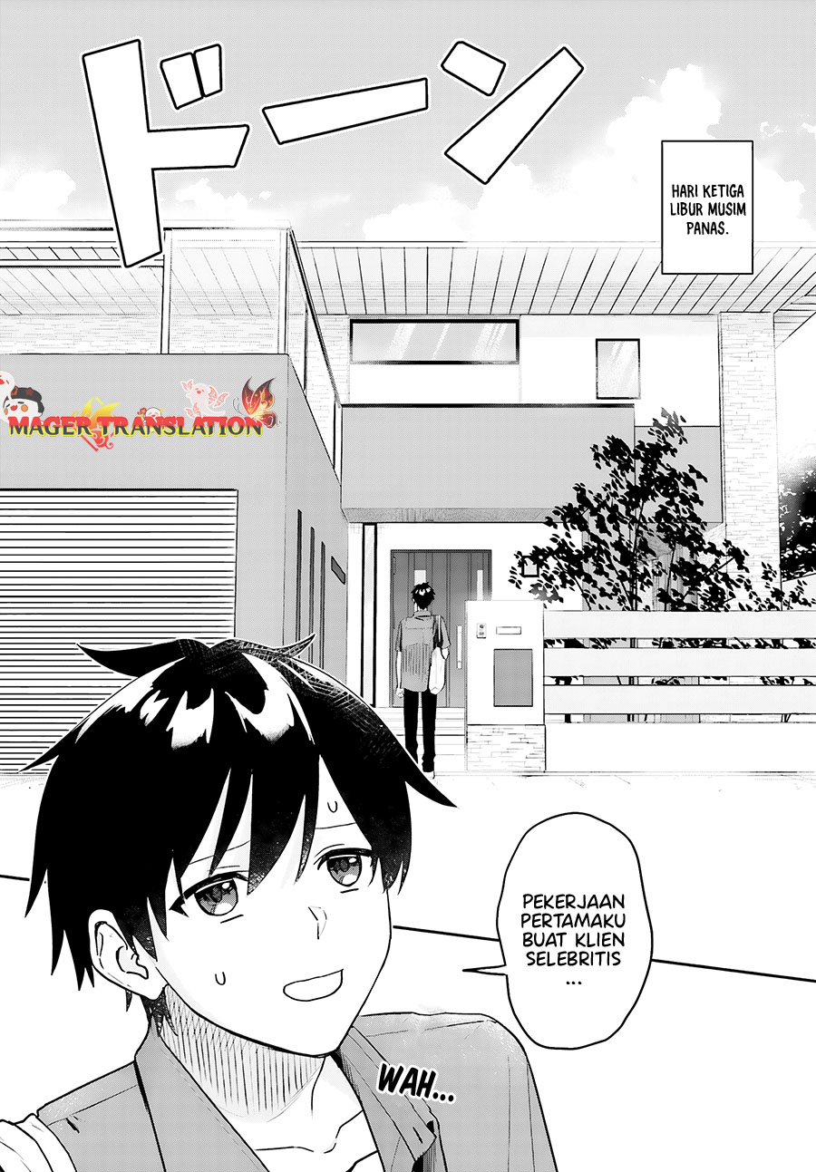 Kajidaikou no Arbeit wo Hajimetara Gakuen Ichi no Bishoujo no Kazoku ni Kiniirarechaimashita Chapter 01
