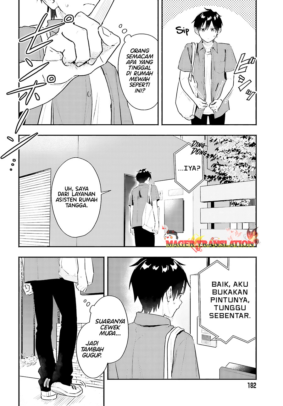Kajidaikou no Arbeit wo Hajimetara Gakuen Ichi no Bishoujo no Kazoku ni Kiniirarechaimashita Chapter 01