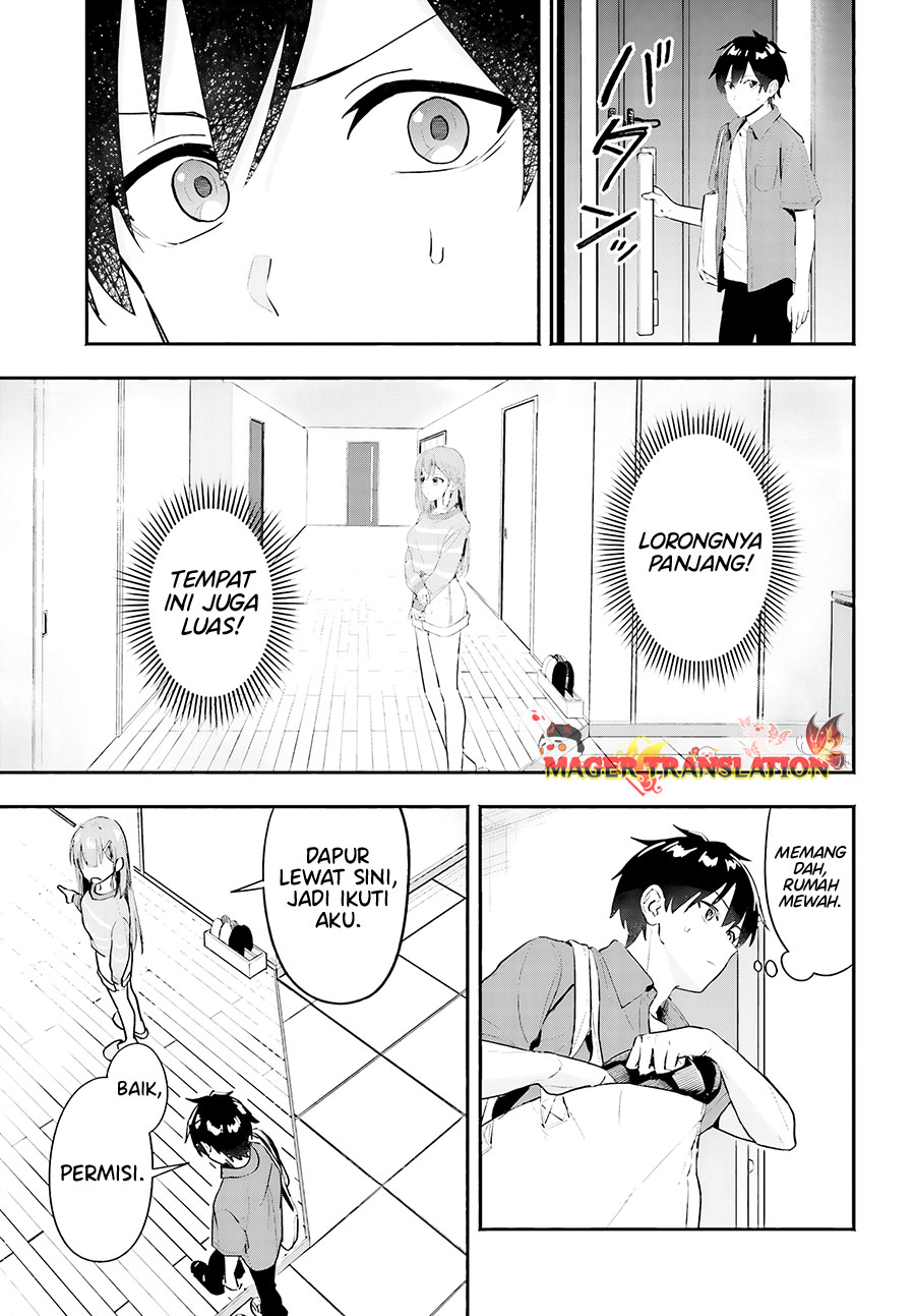 Kajidaikou no Arbeit wo Hajimetara Gakuen Ichi no Bishoujo no Kazoku ni Kiniirarechaimashita Chapter 01