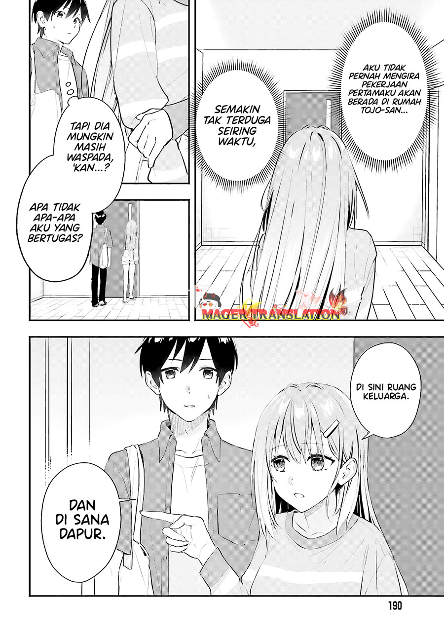 Kajidaikou no Arbeit wo Hajimetara Gakuen Ichi no Bishoujo no Kazoku ni Kiniirarechaimashita Chapter 01