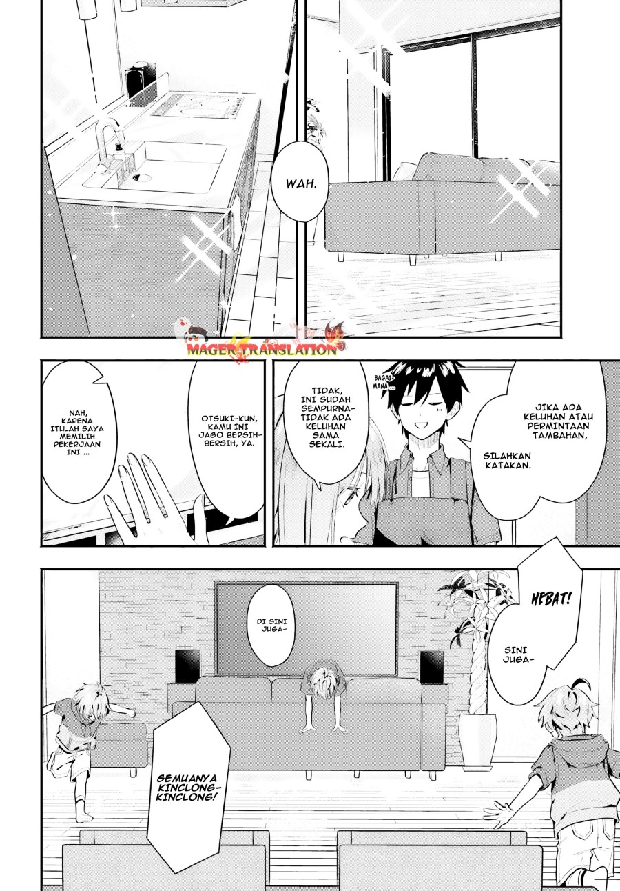 Kajidaikou no Arbeit wo Hajimetara Gakuen Ichi no Bishoujo no Kazoku ni Kiniirarechaimashita Chapter 02