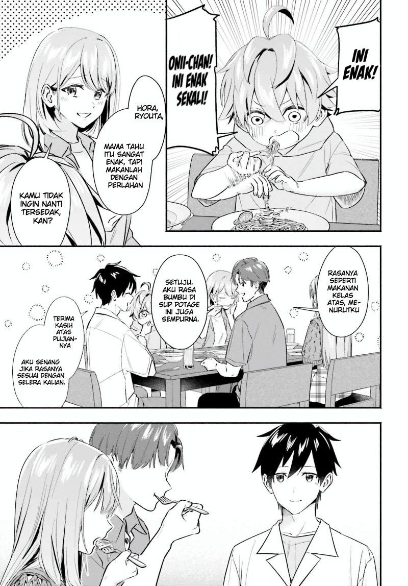 Kajidaikou no Arbeit wo Hajimetara Gakuen Ichi no Bishoujo no Kazoku ni Kiniirarechaimashita Chapter 05