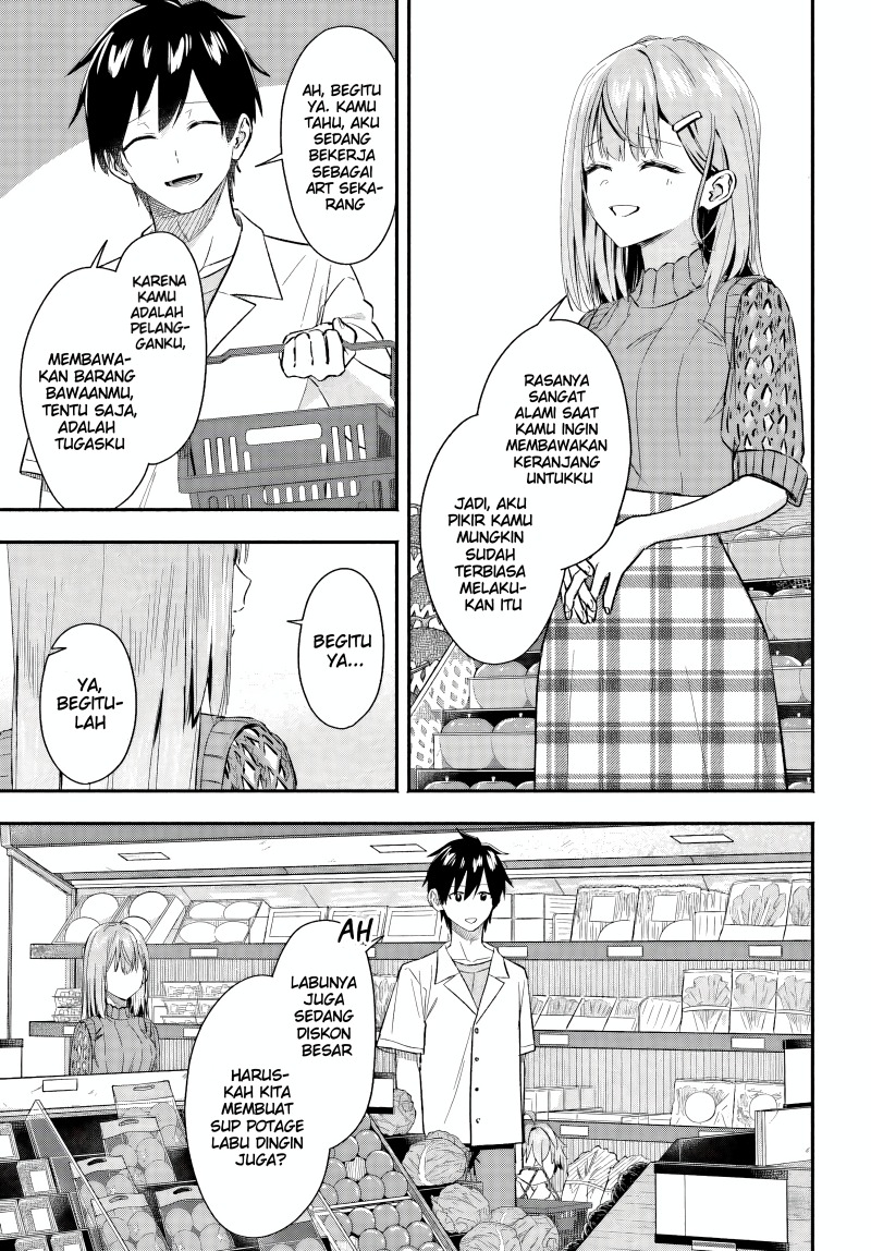 Kajidaikou no Arbeit wo Hajimetara Gakuen Ichi no Bishoujo no Kazoku ni Kiniirarechaimashita Chapter 05