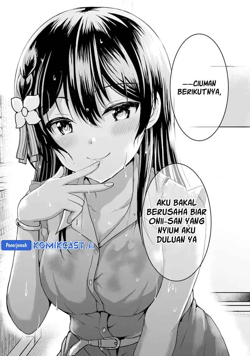 Baca Komik Kanojo no Imouto to Kisu wo Shita Chapter 12.4 halaman 8