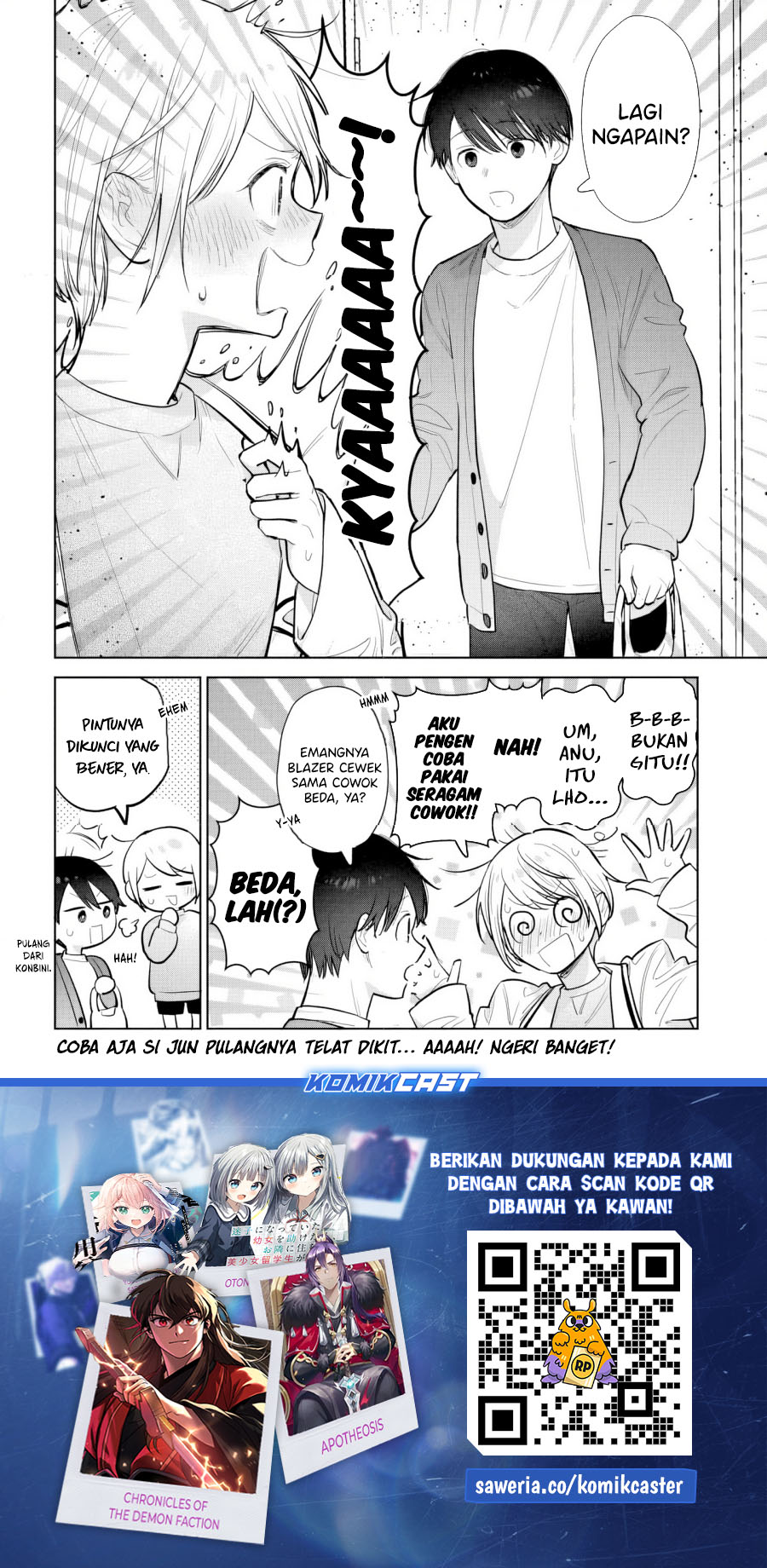 Koi wa Futago de Warikirenai Chapter 16 page 18