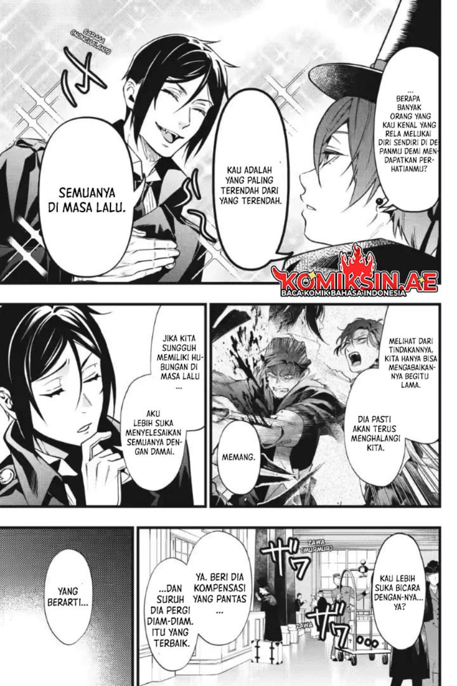 Baca Komik Kuroshitsuji Chapter 215 halaman 24