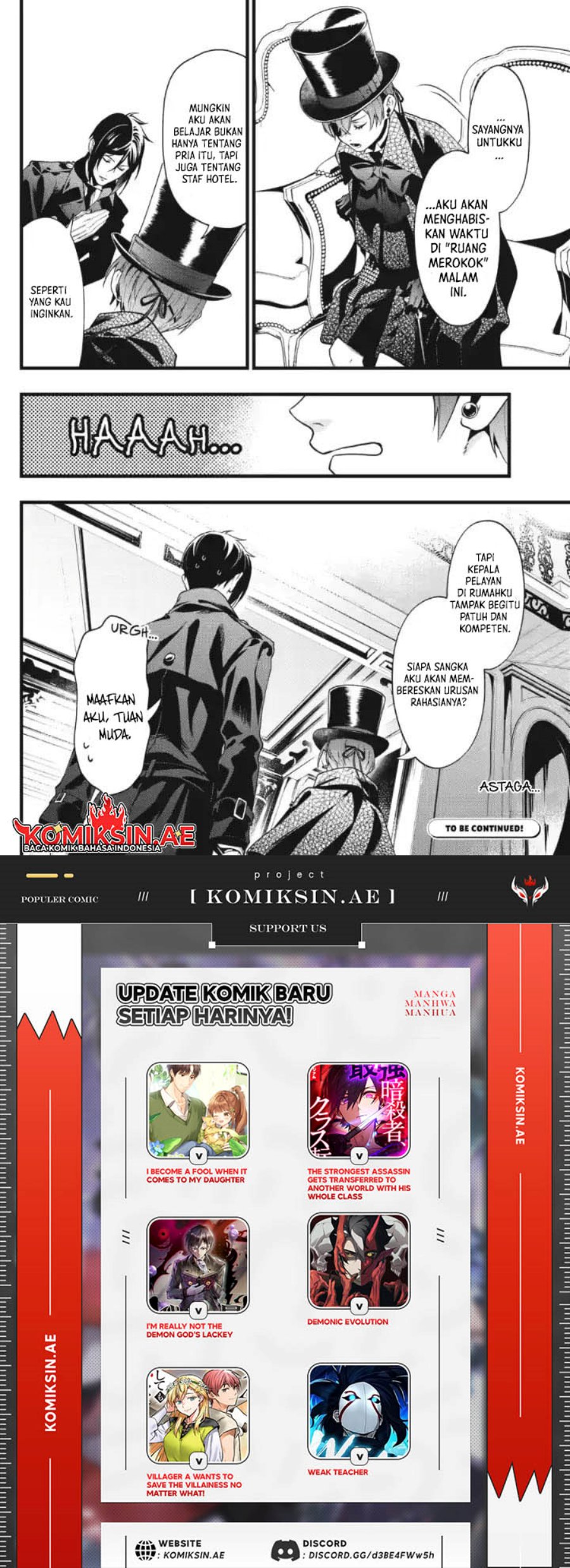 Baca Komik Kuroshitsuji Chapter 215 halaman 25