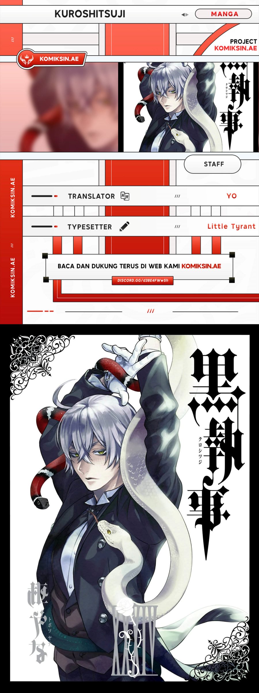 Baca Komik Kuroshitsuji Chapter 216 halaman 1