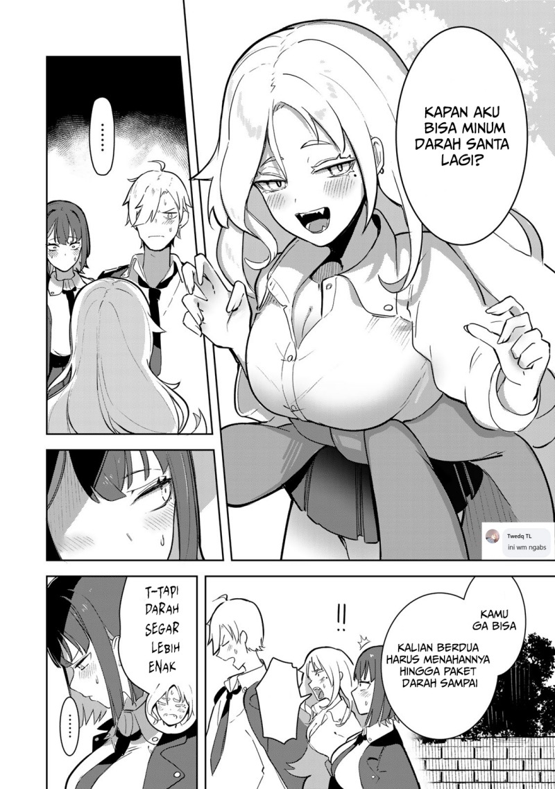 Kyuuketsuki-san wa Chitoraretai Chapter 02