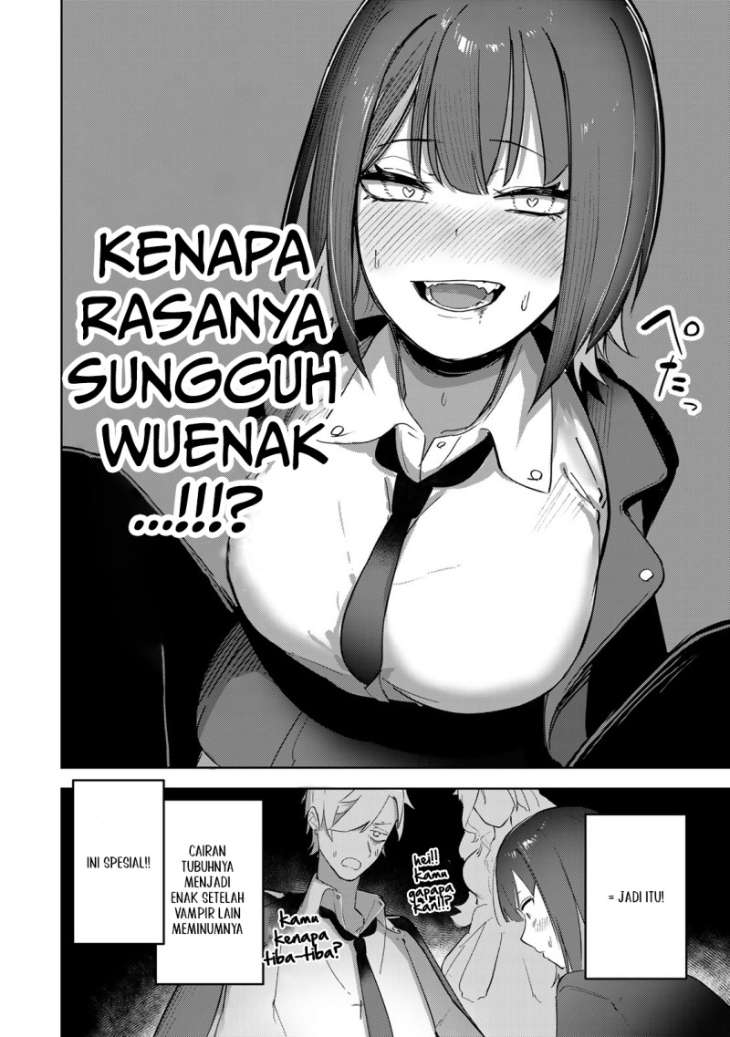 Kyuuketsuki-san wa Chitoraretai Chapter 02