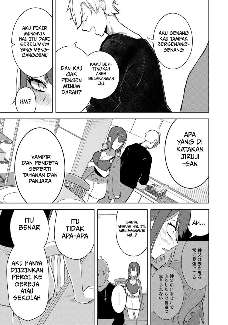 Kyuuketsuki-san wa Chitoraretai Chapter 03