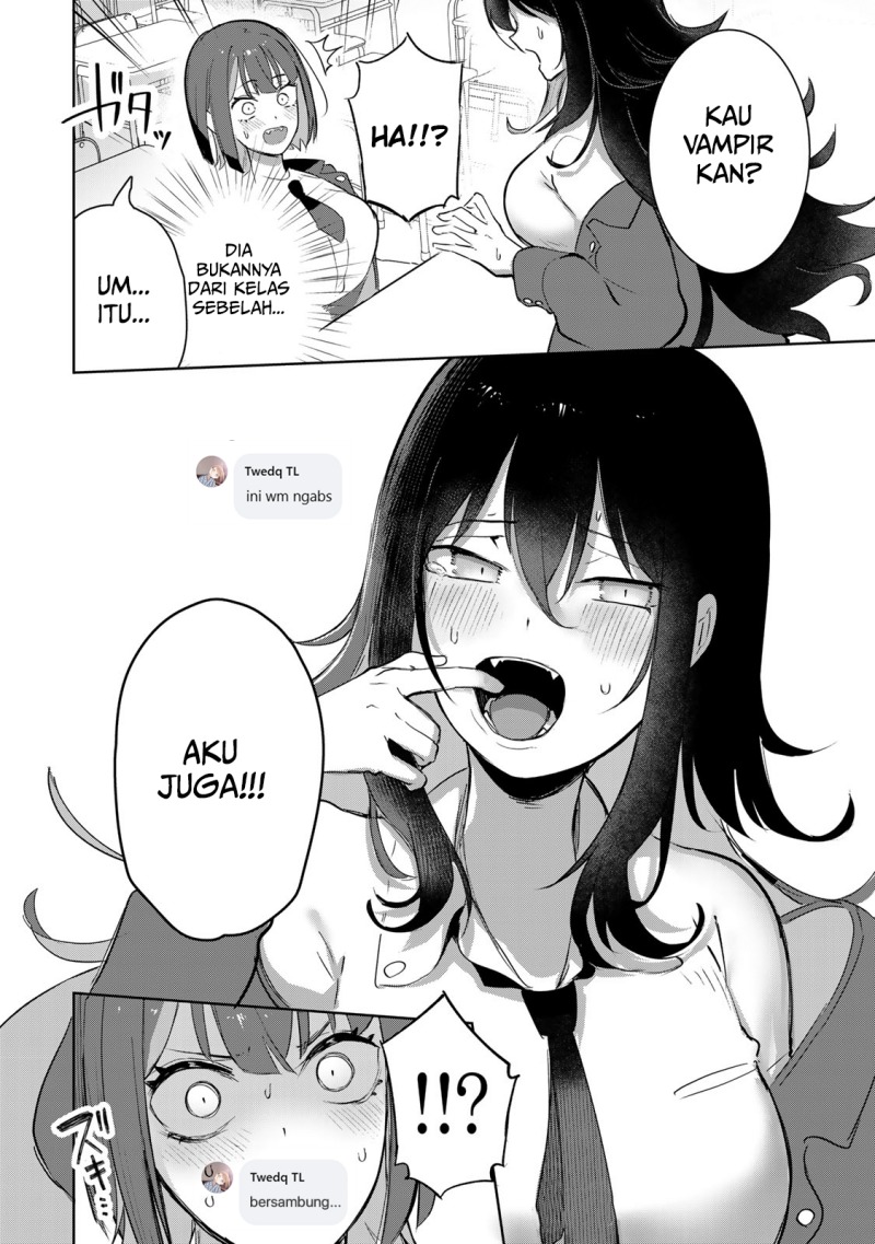Kyuuketsuki-san wa Chitoraretai Chapter 03