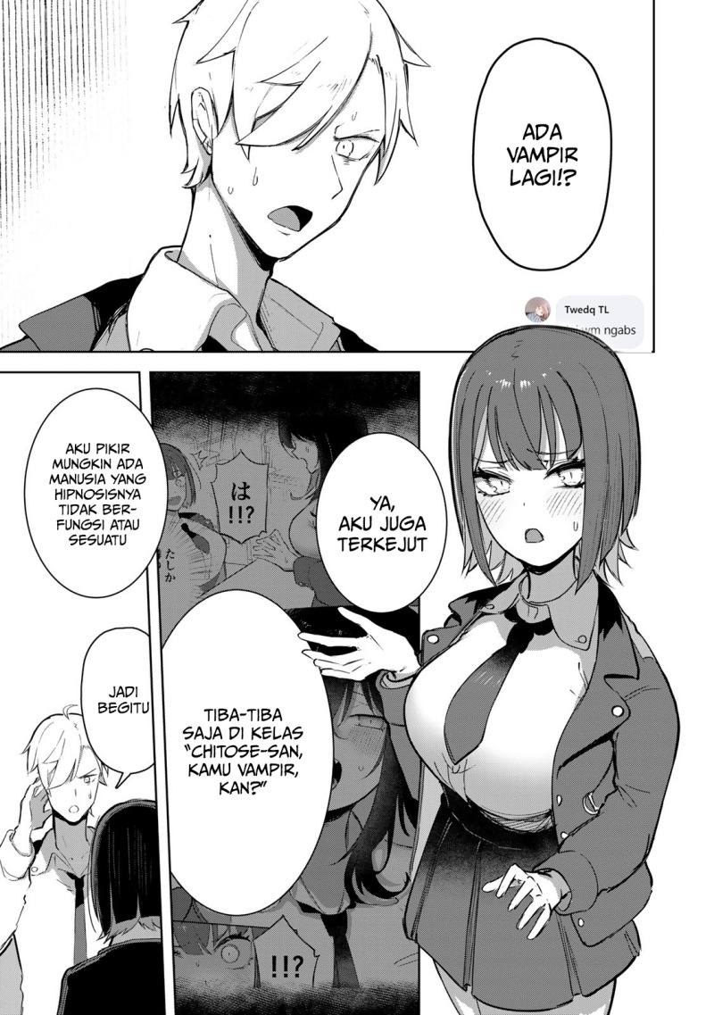 Kyuuketsuki-san wa Chitoraretai Chapter 04
