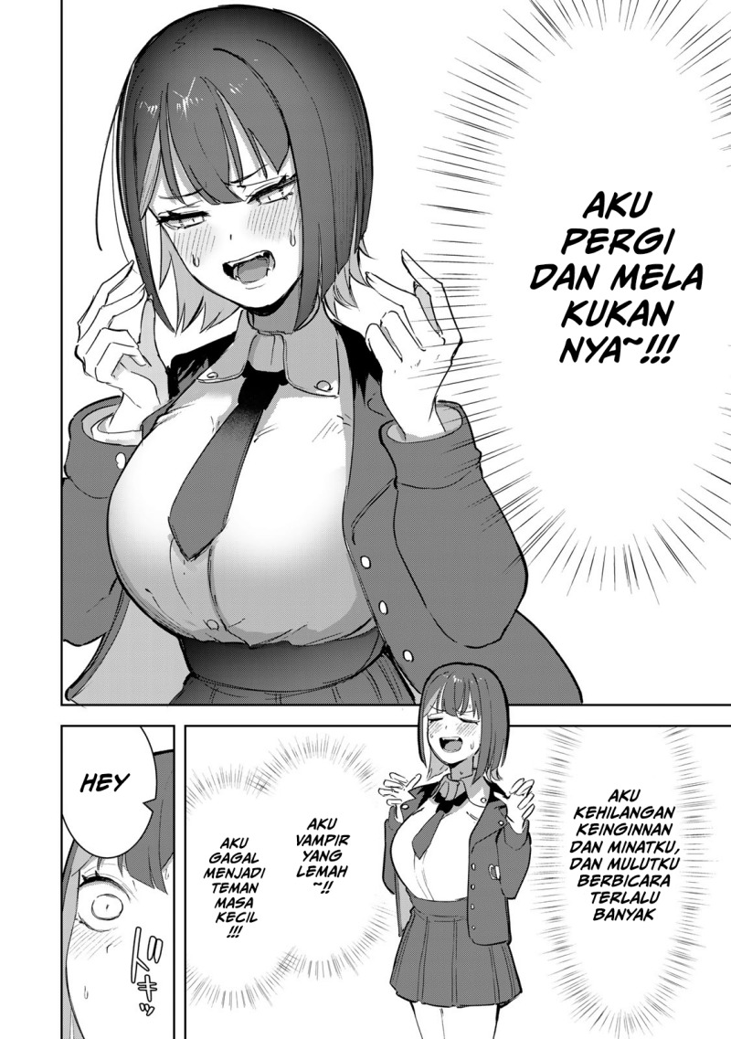 Kyuuketsuki-san wa Chitoraretai Chapter 04
