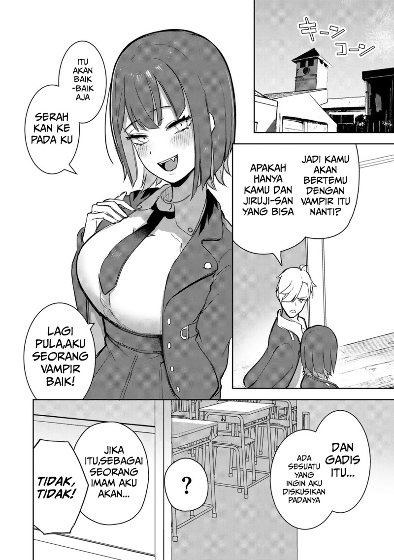 Kyuuketsuki-san wa Chitoraretai Chapter 04