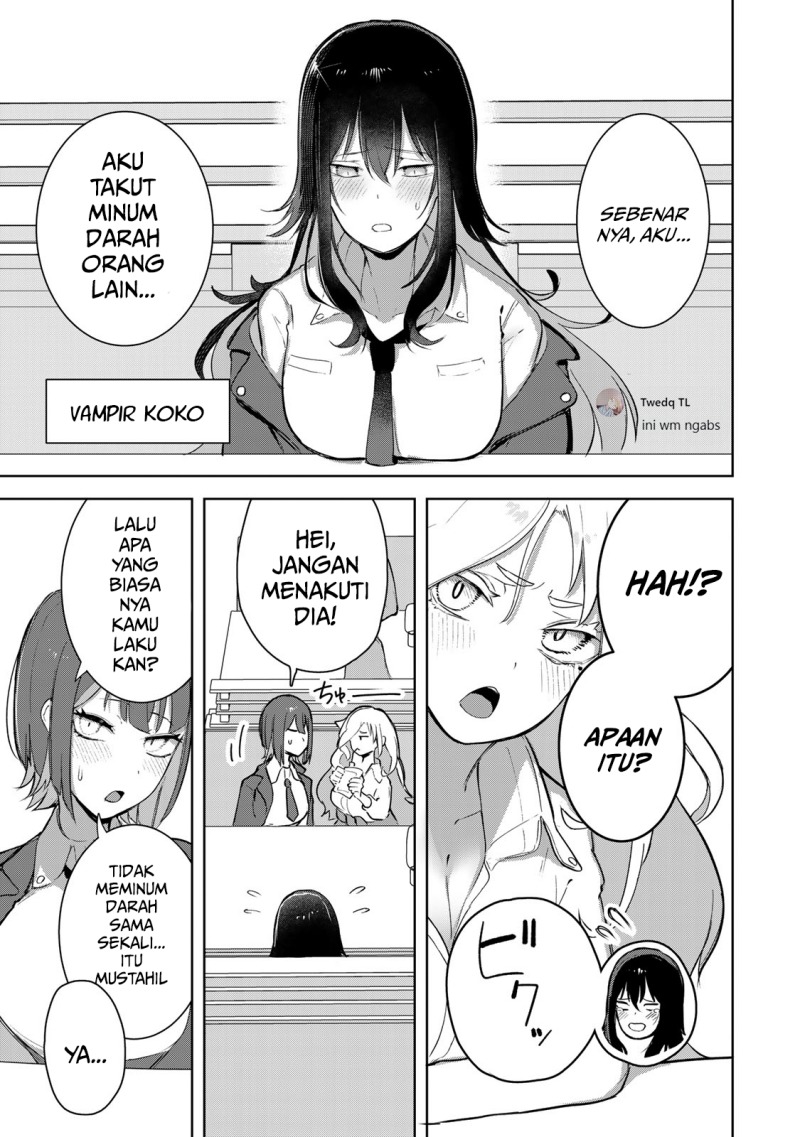 Kyuuketsuki-san wa Chitoraretai Chapter 04
