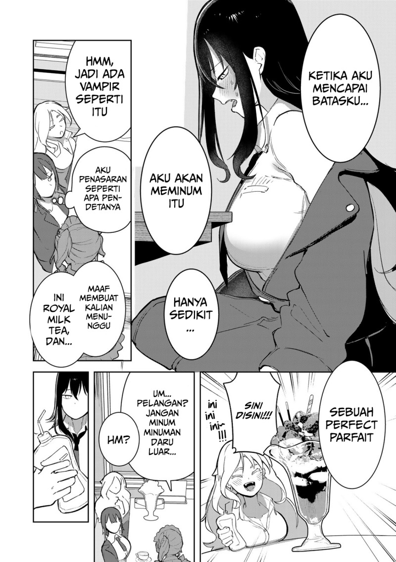 Kyuuketsuki-san wa Chitoraretai Chapter 04