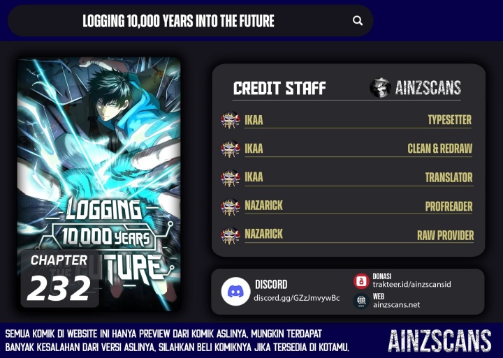 Baca Komik Leveling In The Future (Apex Future Martial Arts) Chapter 232 halaman 1