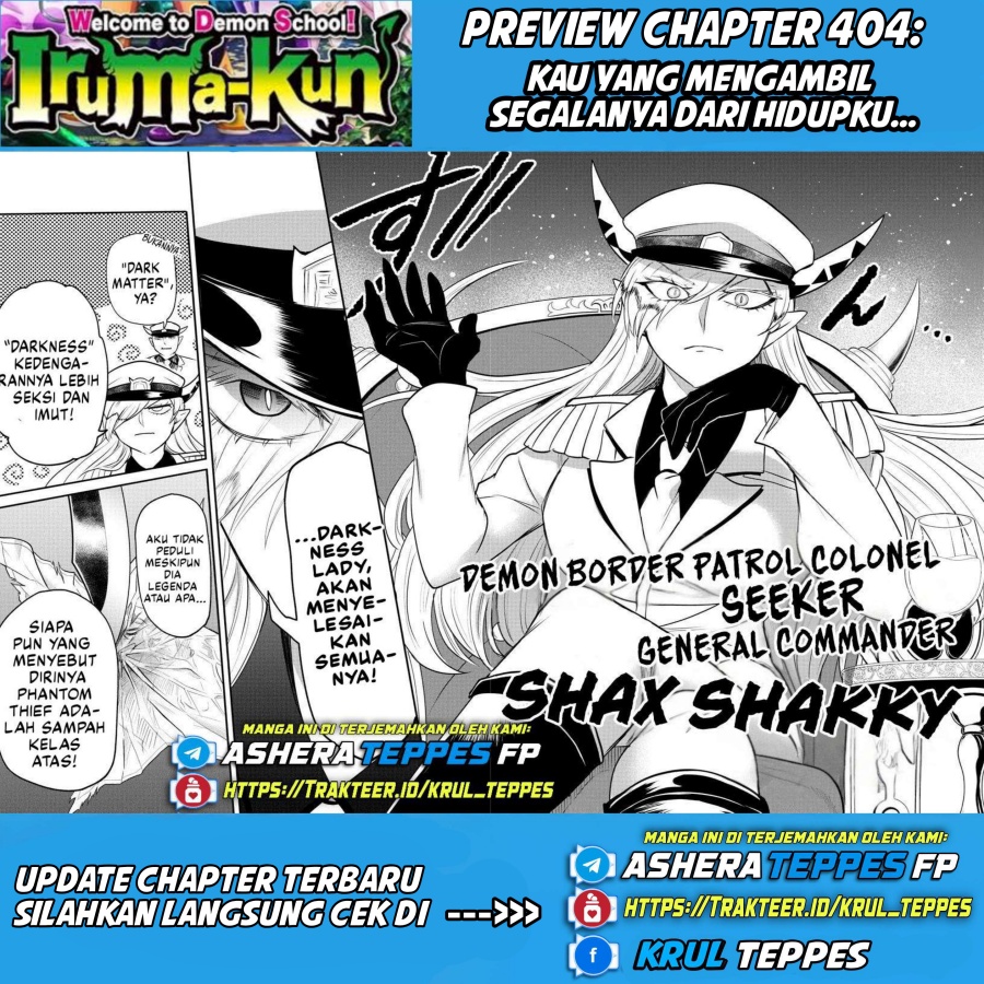 Baca Komik Mairimashita! Iruma-kun Chapter 396 halaman 22