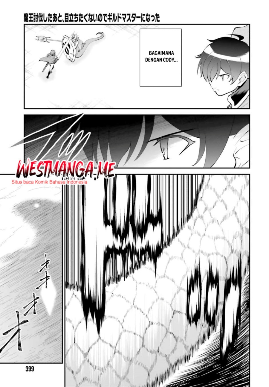 Maou Toubatsu Shita Ato, Medachitakunai node Guild Master ni Natta Chapter 56 page 22