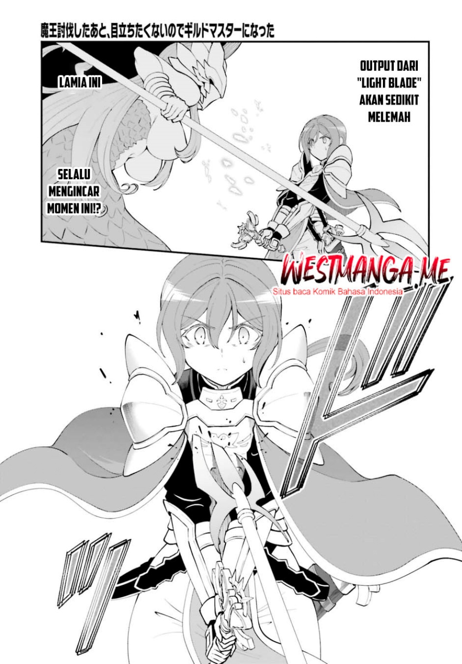 Maou Toubatsu Shita Ato, Medachitakunai node Guild Master ni Natta Chapter 56 page 30