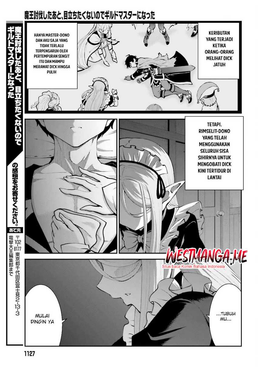 Maou Toubatsu Shita Ato, Medachitakunai node Guild Master ni Natta Chapter 58 page 52