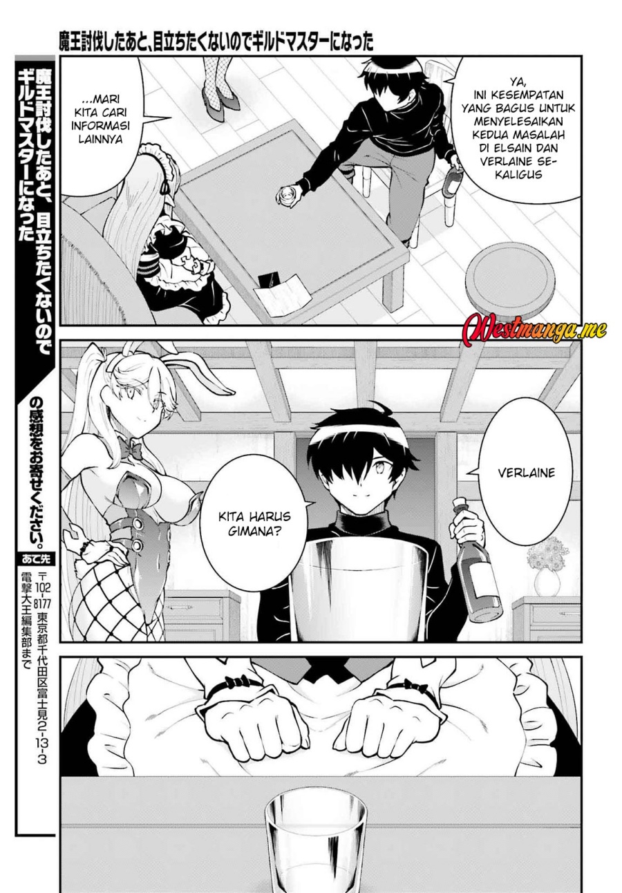 Maou Toubatsu Shita Ato, Medachitakunai node Guild Master ni Natta Chapter 62 page 56