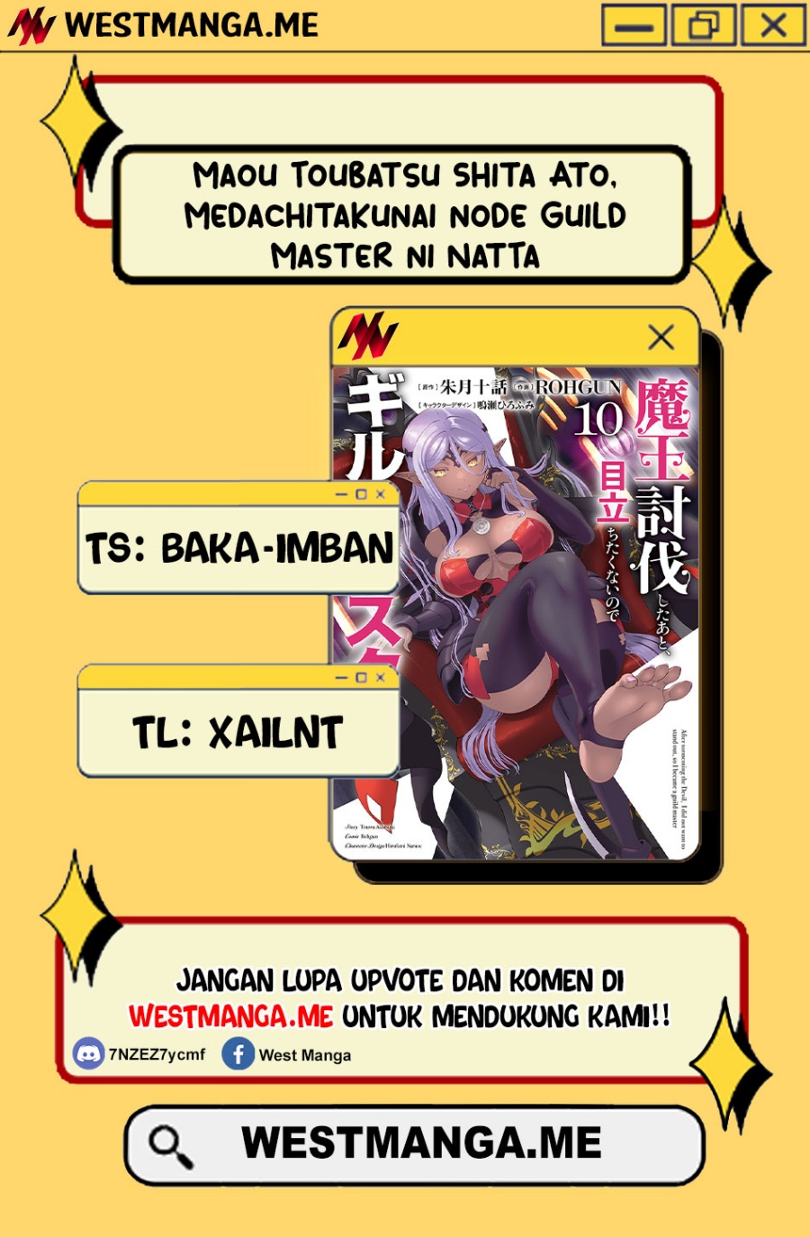 Maou Toubatsu Shita Ato, Medachitakunai node Guild Master ni Natta Chapter 62 page 6