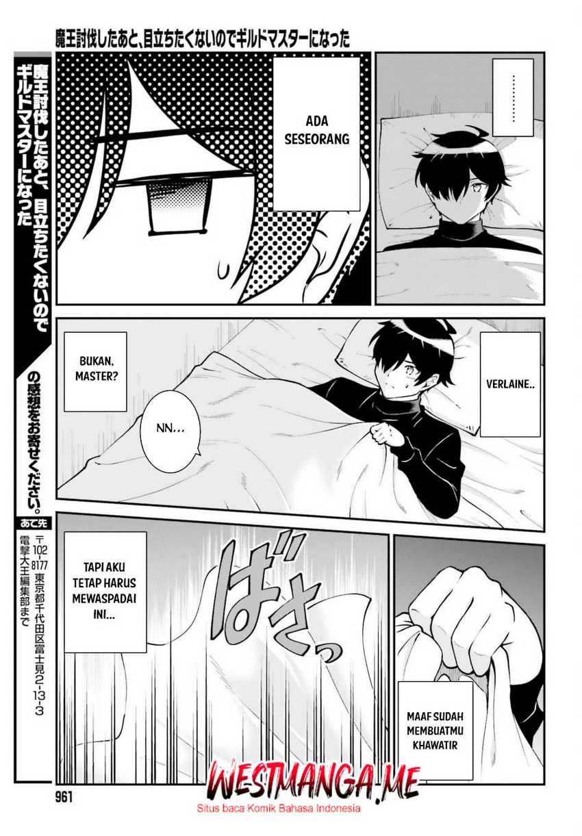 Maou Toubatsu Shita Ato, Medachitakunai node Guild Master ni Natta Chapter 63 page 68