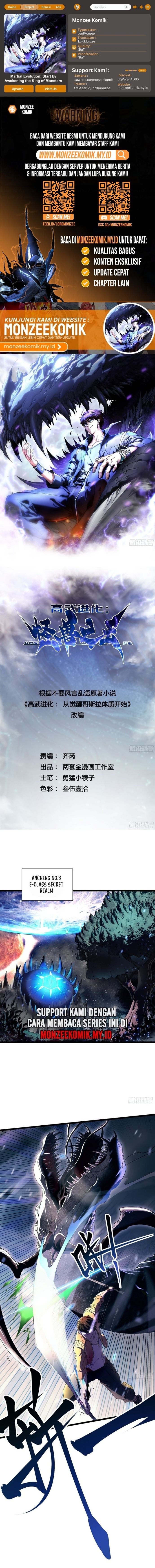 Baca Ultimate Martial Evolution: Begin by Awakening the King of Monsters - Chapter 3 halaman 1