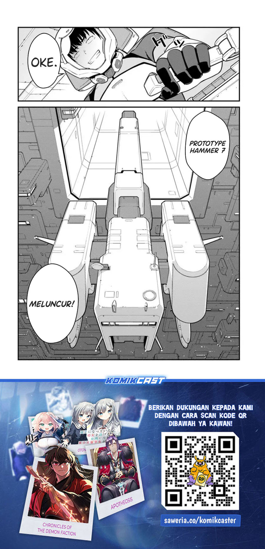 Mezametara Saikyou Soubi to Uchuusen Mochi datta no de, Ikkodate Mezashite Youhei to shite Jiyuu ni Ikitai Chapter 44.2 page 32