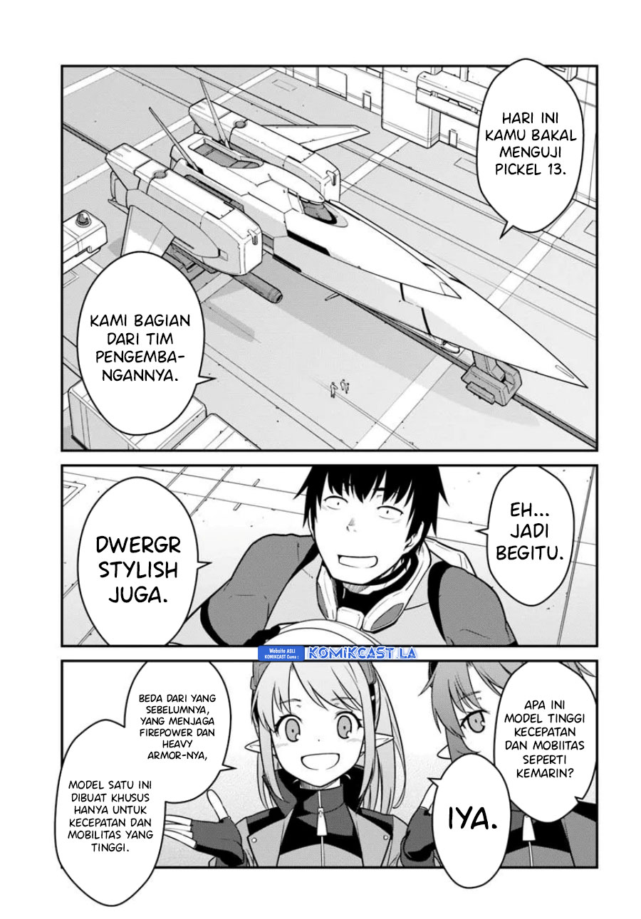 Mezametara Saikyou Soubi to Uchuusen Mochi datta no de, Ikkodate Mezashite Youhei to shite Jiyuu ni Ikitai Chapter 45.1 page 24