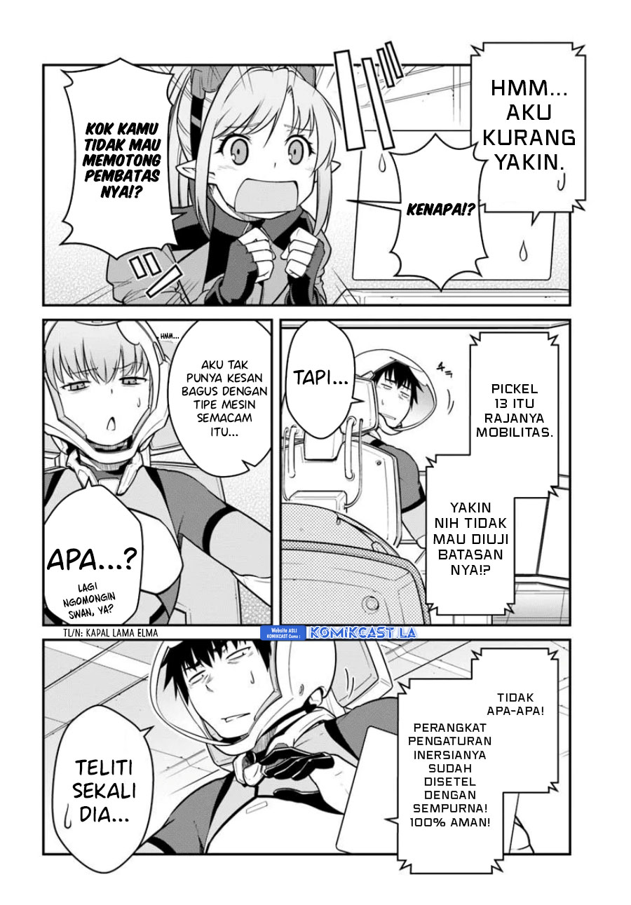 Mezametara Saikyou Soubi to Uchuusen Mochi datta no de, Ikkodate Mezashite Youhei to shite Jiyuu ni Ikitai Chapter 45.1 page 34