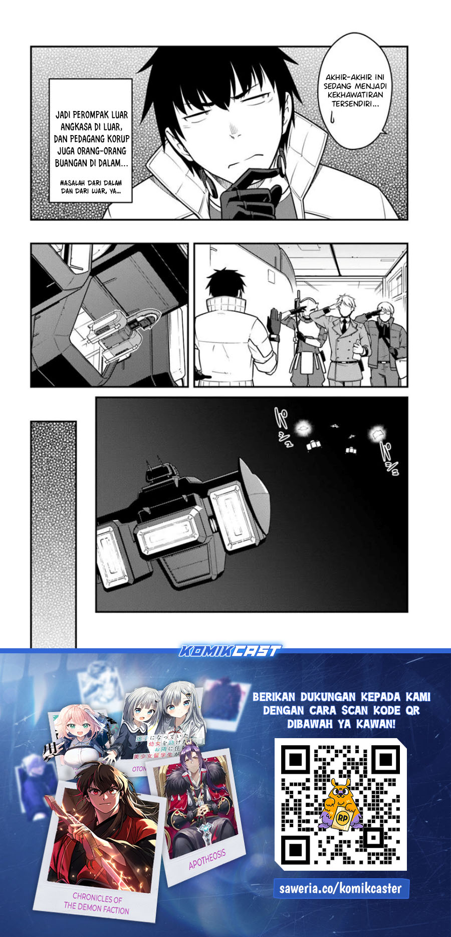 Mezametara Saikyou Soubi to Uchuusen Mochi datta no de, Ikkodate Mezashite Youhei to shite Jiyuu ni Ikitai Chapter 49.1 page 30