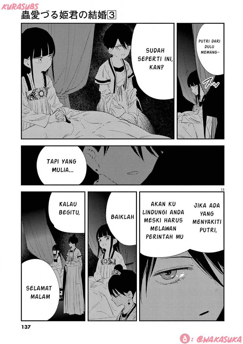 Mushi Mezuru Himegimi no Kekkon Chapter 22 page 26