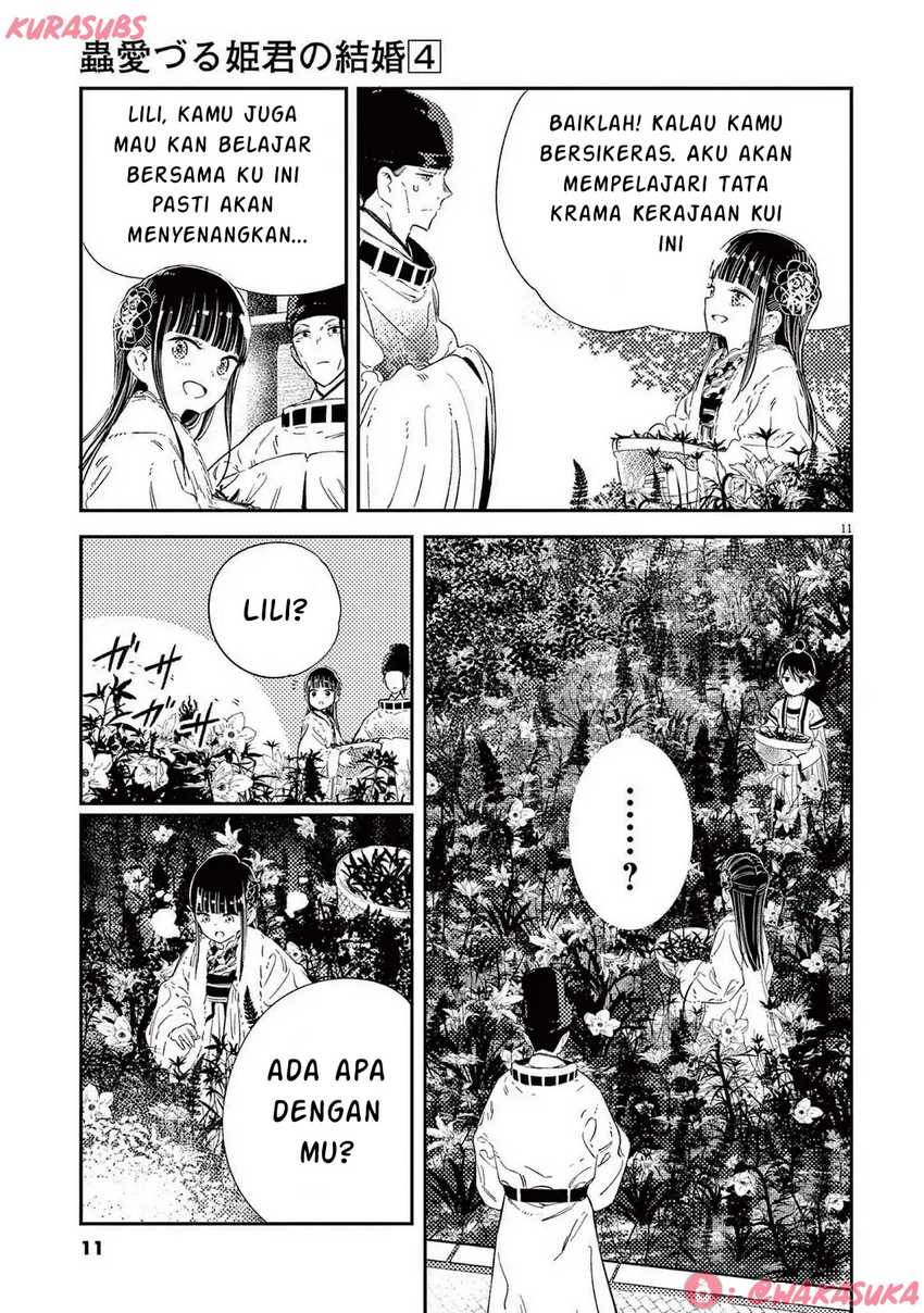 Mushi Mezuru Himegimi no Kekkon Chapter 24 page 22