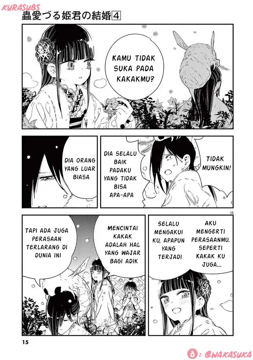Mushi Mezuru Himegimi no Kekkon Chapter 24 page 30