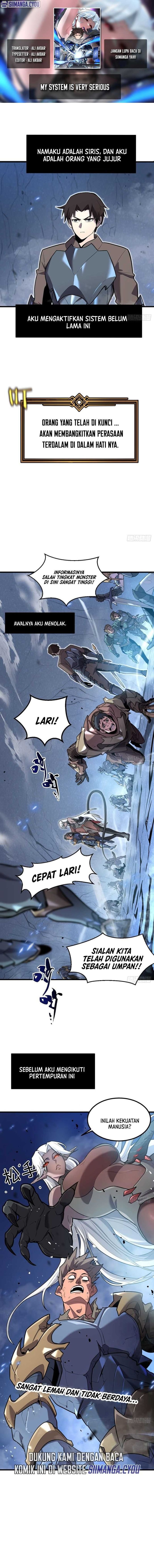 Baca My System Is Very Serious - Chapter 1 halaman 1