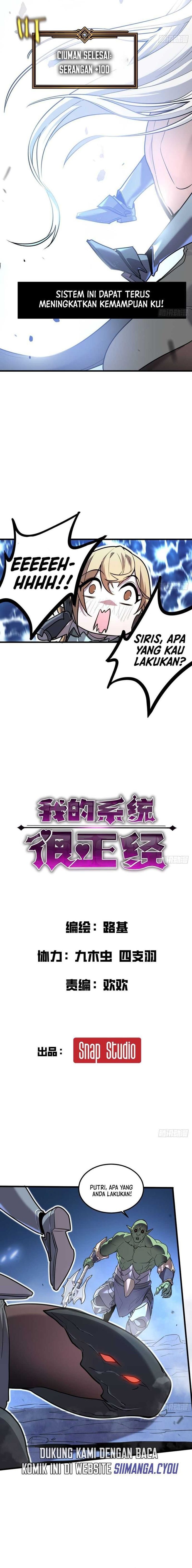 Baca My System Is Very Serious - Chapter 1 halaman 6