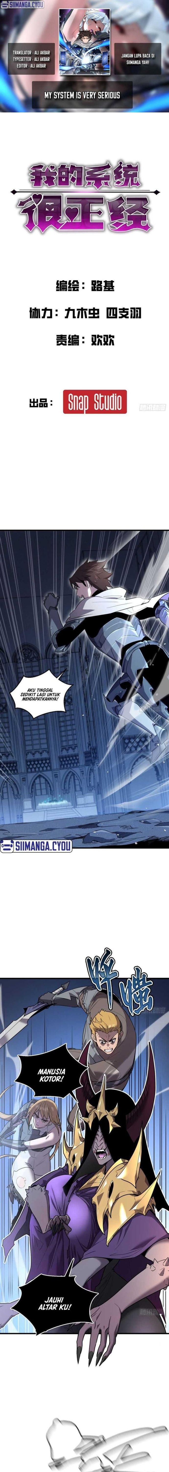 Baca My System Is Very Serious - Chapter 10 halaman 1