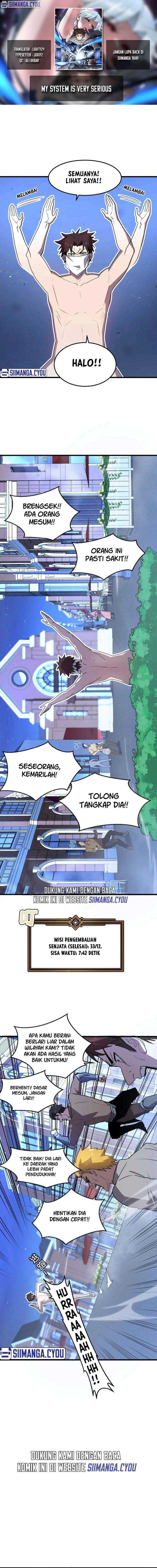 Baca My System Is Very Serious - Chapter 17 halaman 1