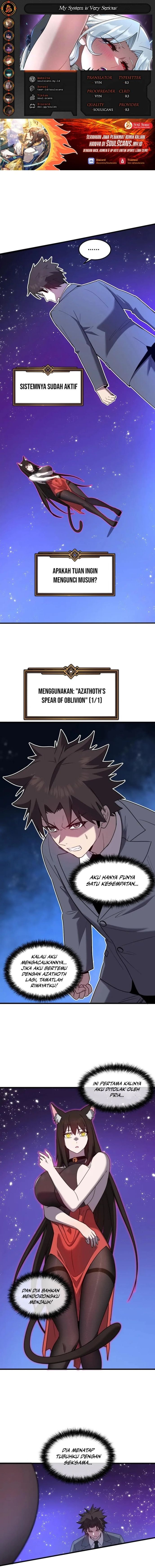 Baca My System Is Very Serious - Chapter 25 halaman 1