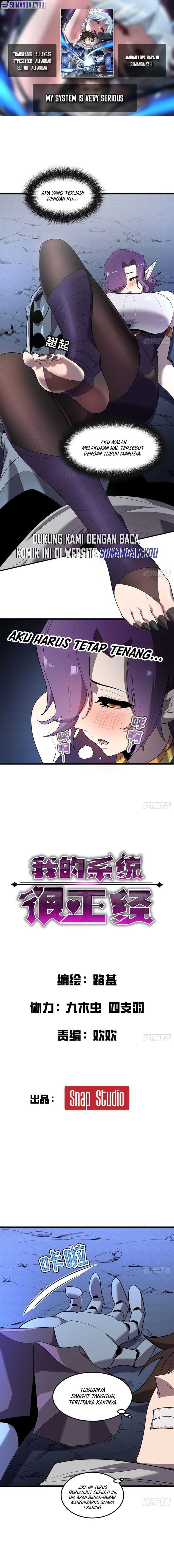 Baca My System Is Very Serious - Chapter 8 halaman 1