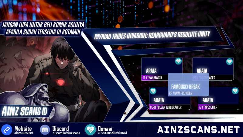 Baca Komik Myriad Tribes Invasion: Rearguard’s Resolute Unity Chapter 49 halaman 1