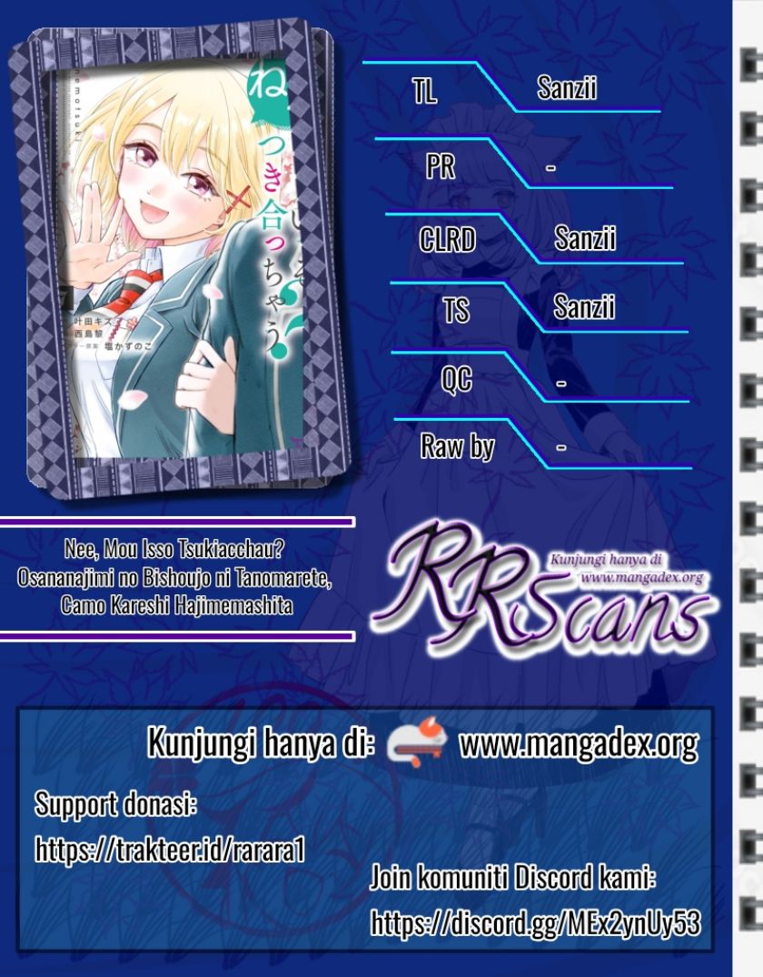 Baca Komik Nee, Mou Isso Tsukiacchau? Osananajimi No Bishoujo Ni Tanomarete, Camo Kareshi Hajimemashita Chapter 10 halaman 1