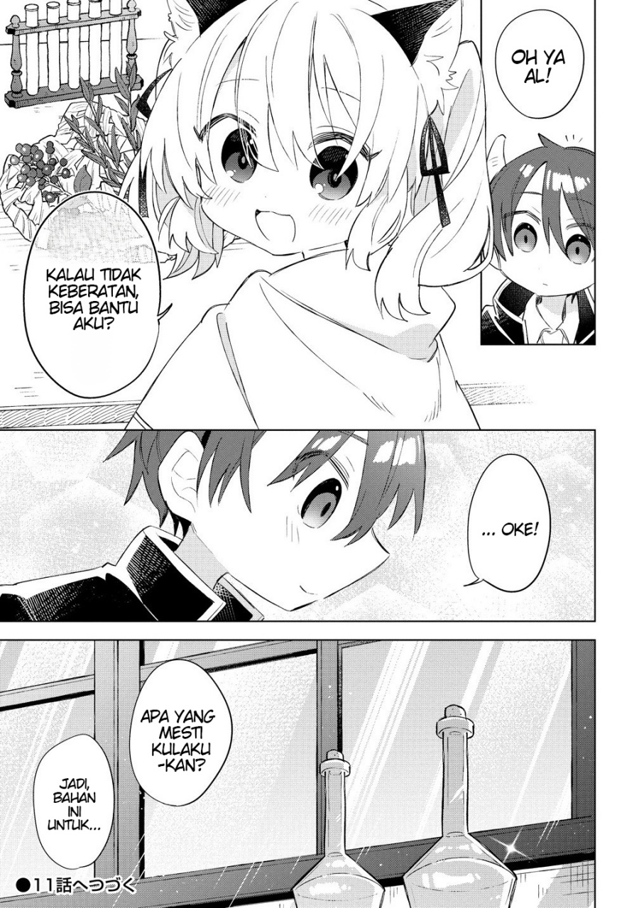 Nekomimi Shoujo wa Mori de Slow Life wo Okuritai: Mofumofu wa Shomou Shimashita ga, Seijo to ka Ouji-sama to ka wa Chuumongai desu Chapter 10.2
