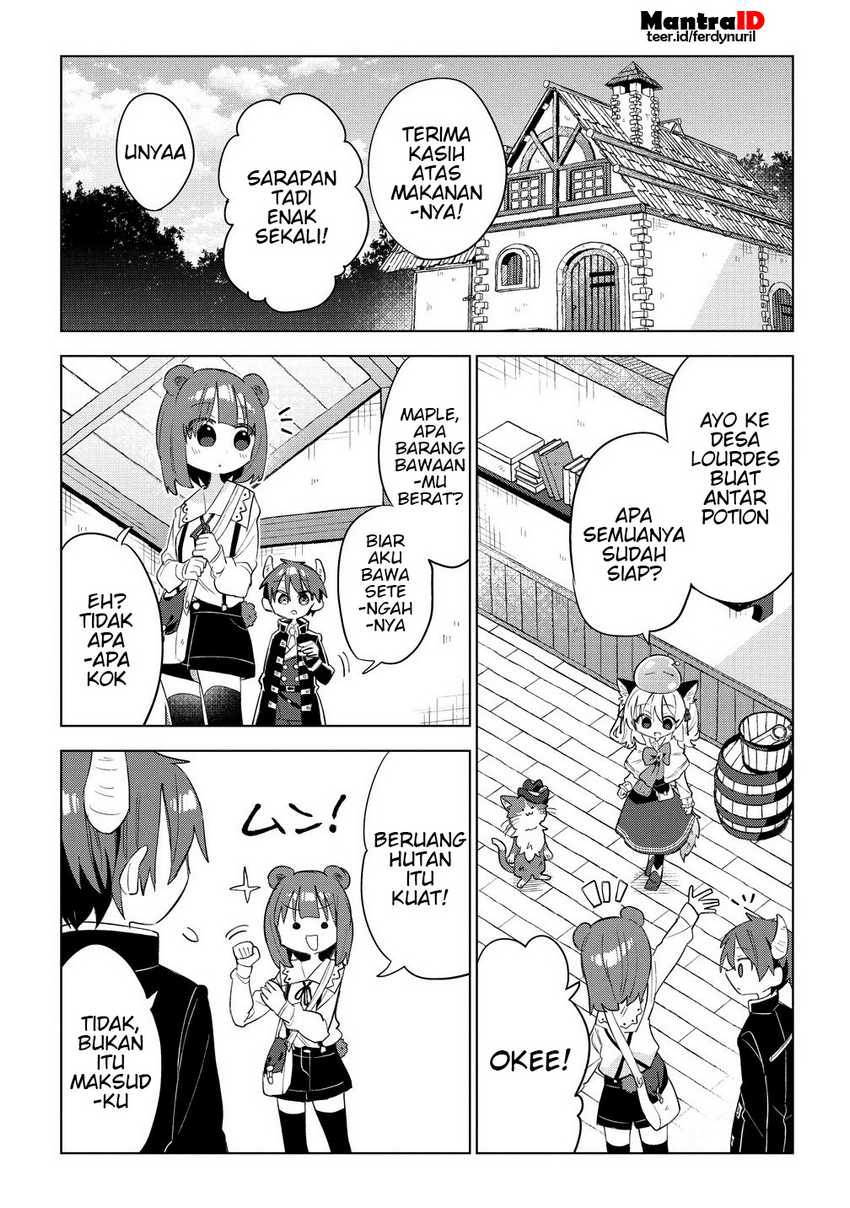 Nekomimi Shoujo wa Mori de Slow Life wo Okuritai: Mofumofu wa Shomou Shimashita ga, Seijo to ka Ouji-sama to ka wa Chuumongai desu Chapter 11.2