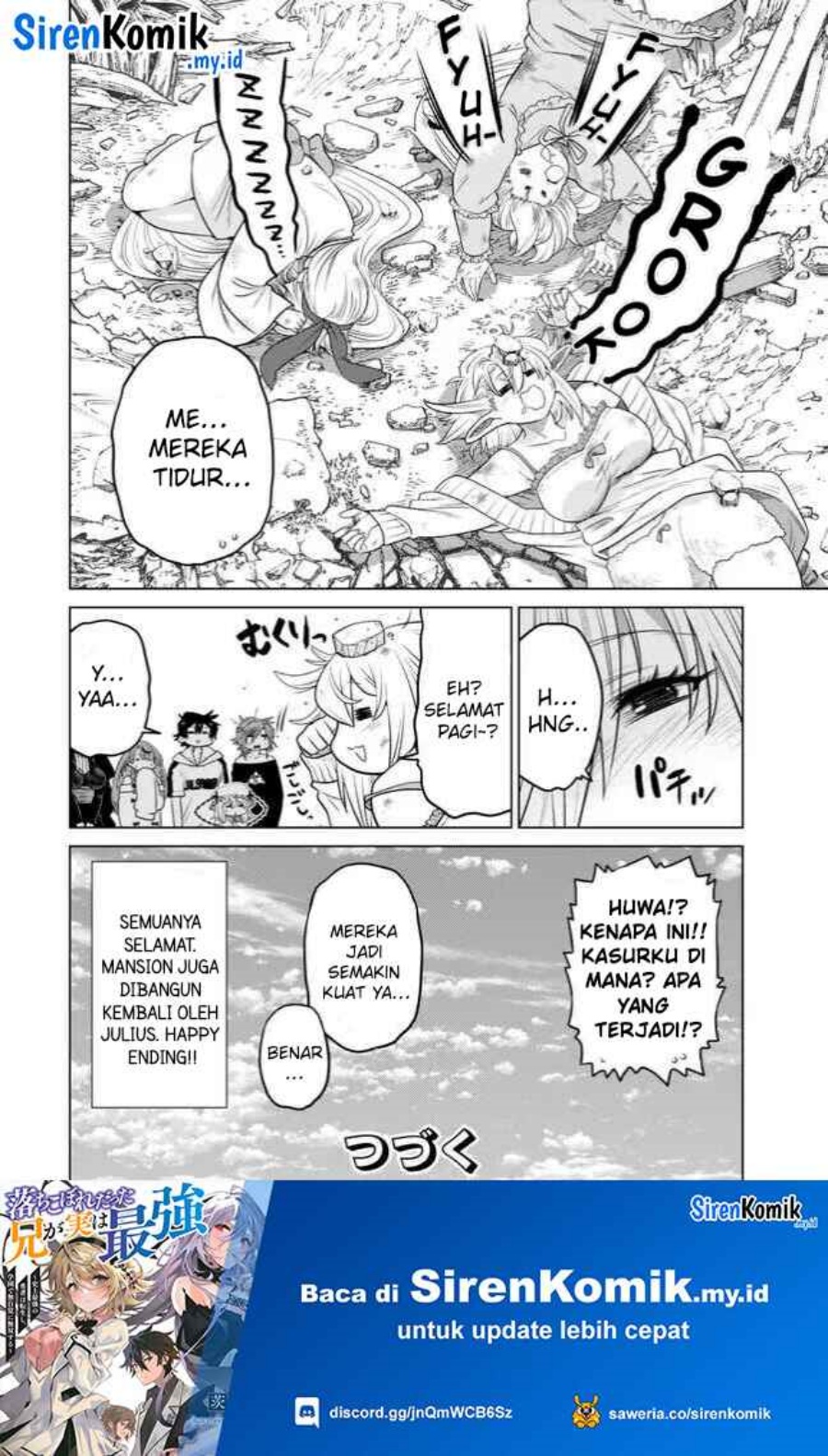 Ochikobore Datta Ani Ga Jitsuha Saikyou: Shijou Saikyou No Yuusha Wa Tensei-shi, Gakuen De Mujikaku Ni Musou Suru Chapter 36 fix page 96