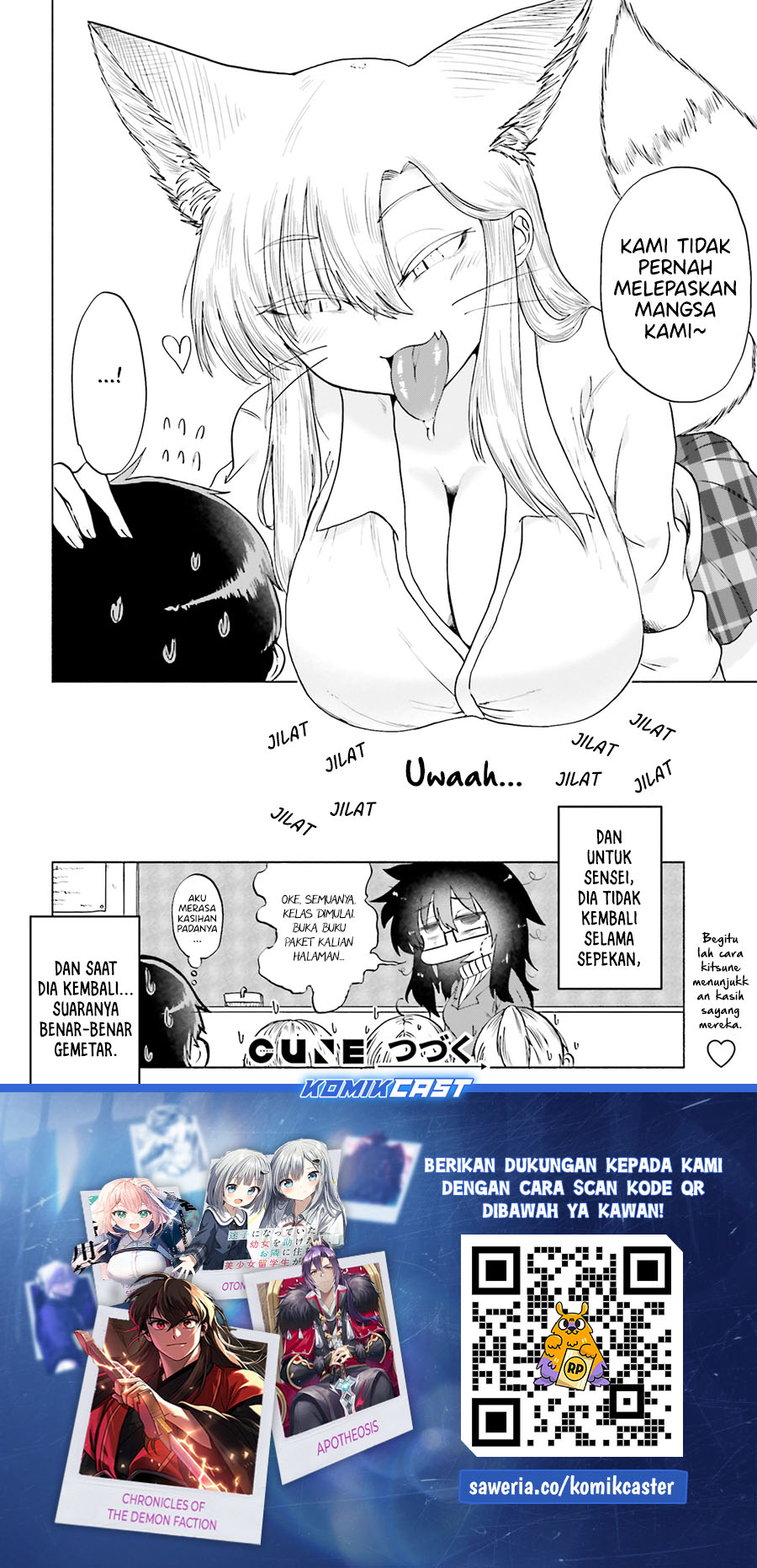 Okitsune Gal Katabami-san Chapter 13 page 34