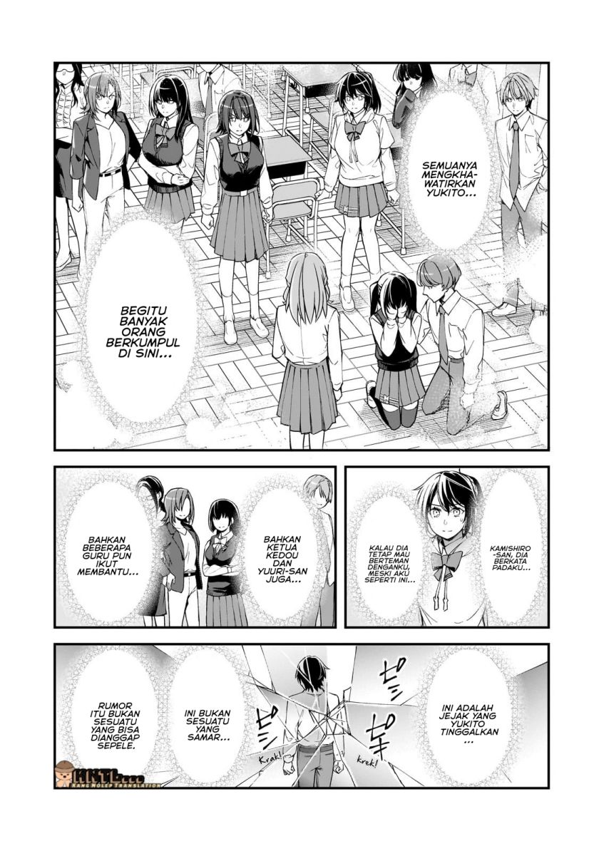 Baca Komik Ore ni Trauma wo Ataeta Joshi-tachi ga Chirachira Mitekuru kedo, Zannen desu ga Teokure desu Chapter 24 halaman 26